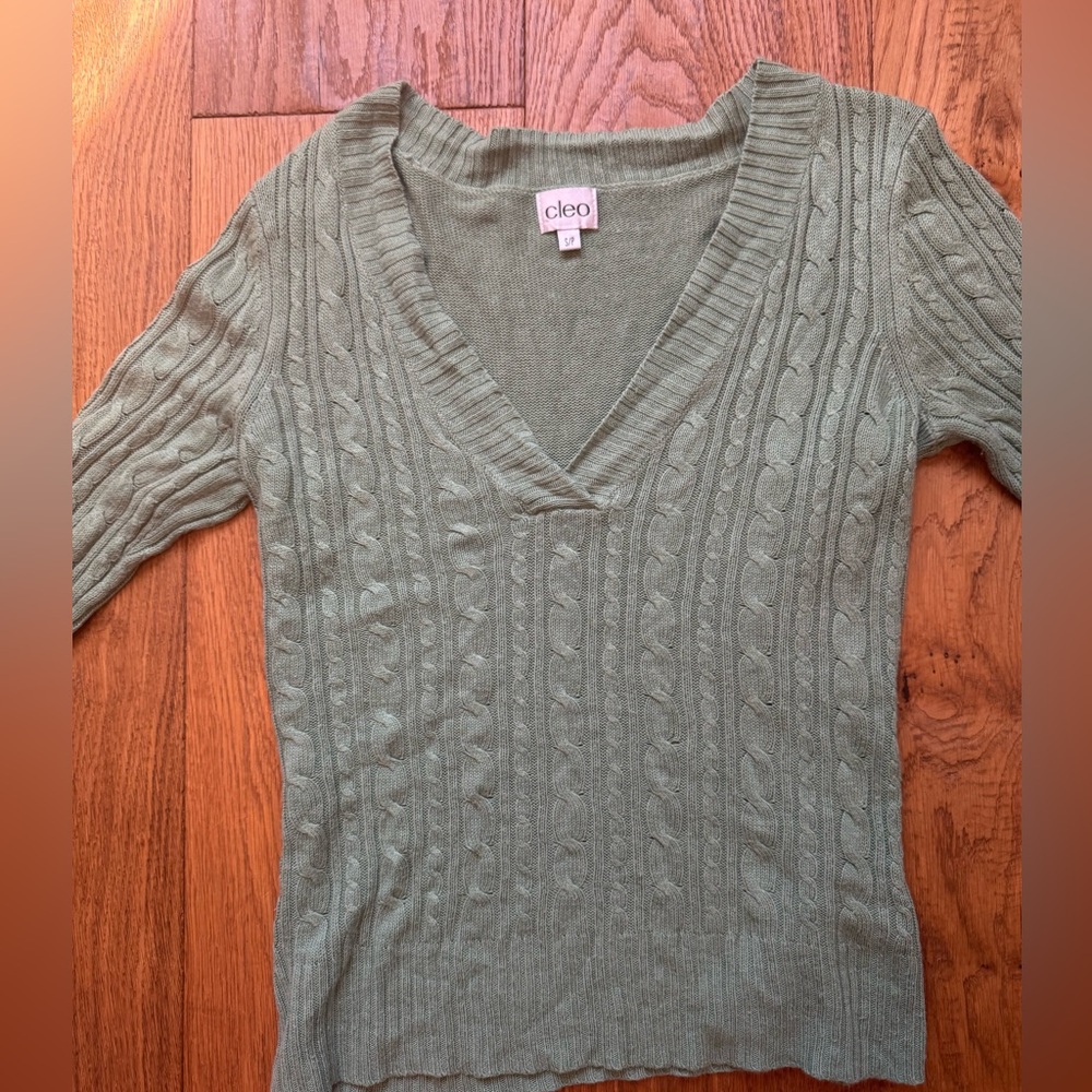 Cleo V neck Sweater